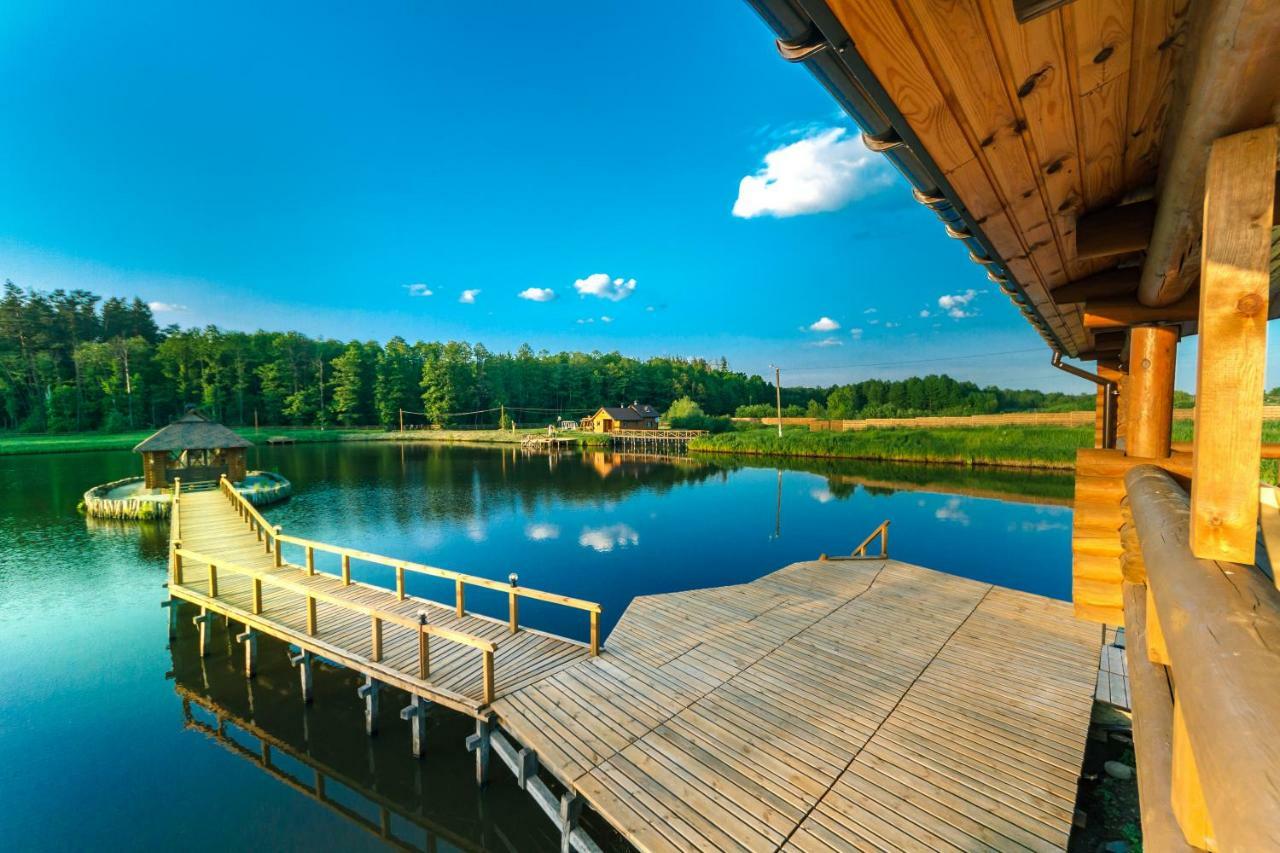 Makariv Guesthouse On The Lake With Bathhouse 70 Km From Kiev מראה חיצוני תמונה