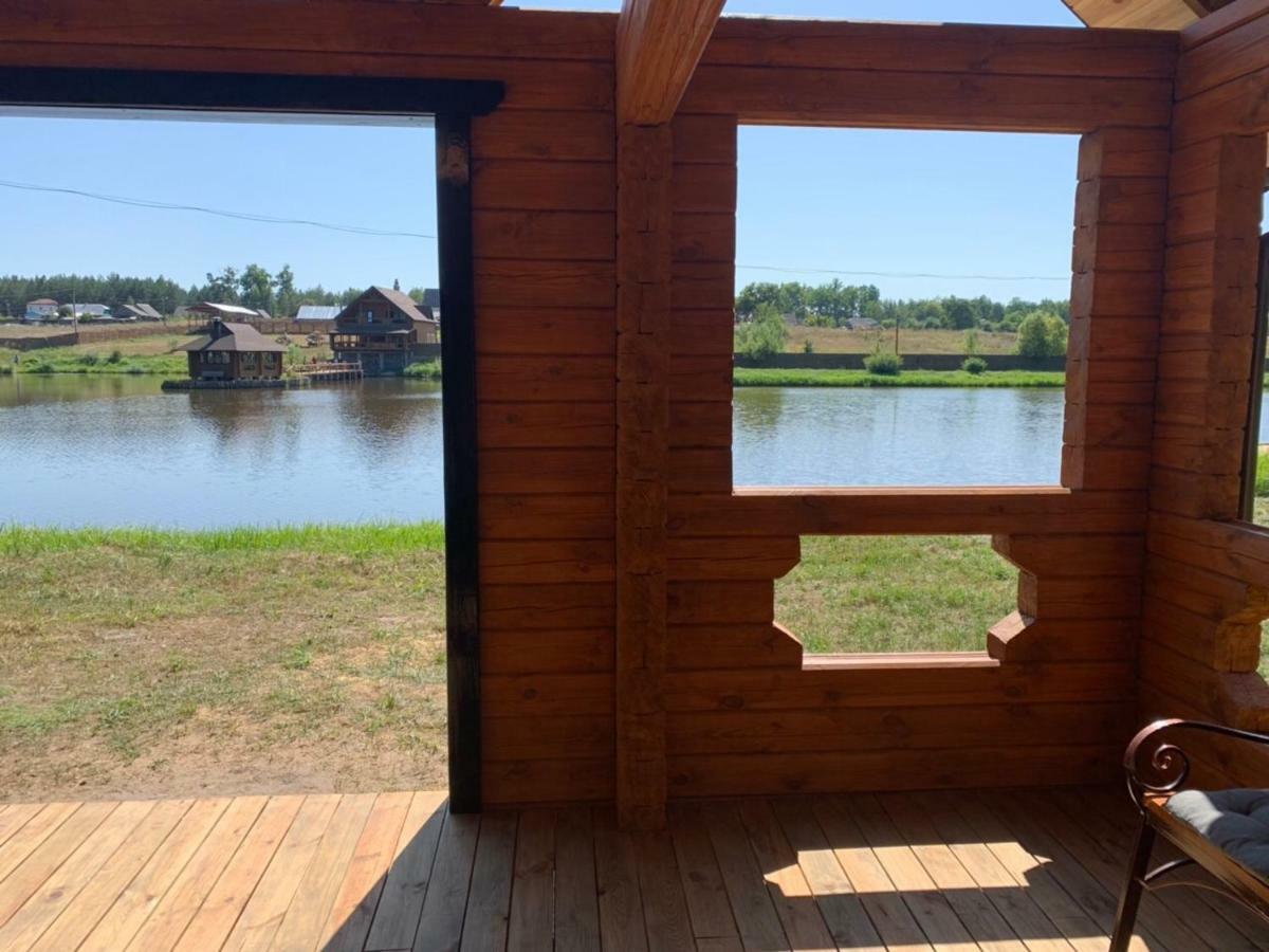 Makariv Guesthouse On The Lake With Bathhouse 70 Km From Kiev מראה חיצוני תמונה